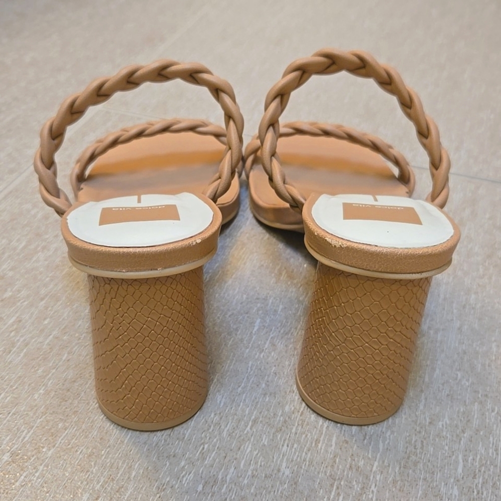 Dolce Vita braided heeled sandals - Picture 3 of 4
